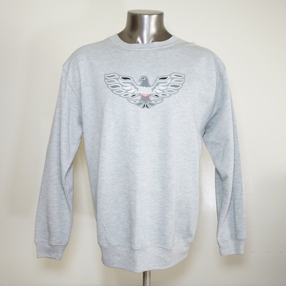 Jeff Staple Men's Pigeon Crewneck Sweater Size L